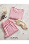 Women's Long-Sleeved Stretch Fabric Pajama Set