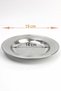 19 cm Stainless Chrome Steel Plate - Snack Plate, Breakfast Plate, and Presentation Plate (1-100 Pieces Optional) - 2