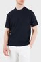 Cotton Regular Fit Logo Crew Neck Jacquard t Shirt Men's t Shirt Em005699 Af252