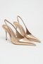 Gloria Dore Patent Leather Belt Detail Pointed Toe Women's Heeled Shoes - 4