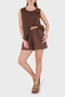 Relaxed Fit High Waist Linen Shorts Shorts 5057 - 4