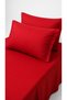 Special Series |   Akfil Fabric 100% Cotton Red Pillowcase Set |   2 Pillowcases with Covers - 4