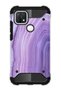 Oppo A15 A15S Compatible Case Tank Full Protection Shock Absorbing Anti-Shock - Matte Pink Amethyst