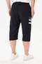 Men's Stripe Detailed Pocket Micro Deniz Capri Black 3292-S - 8