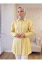Women's Tie-Front Pleated Poplin Shirt - 2