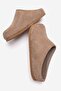 Denivel Women's Genuine Leather Slippers Mink Suede - 5