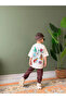 Nba Printed Long Bottom Kids Summer Set - 5