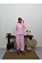 Women's Shirt and Pants Set, Comfortable Fit, Elastic Cuffs, Stylish Two-Piece Set - 5