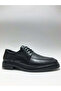 Genuine Leather Lace-Up Light Sole Black Classic Summer Men's Shoes - 2
