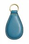Handmade Blue Color Keychain from Antique Silk Carpet - 3