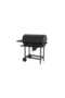 Charcoal BBQ Grill With Side Table - 2