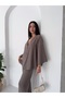 Women's Modal Fabric Bat Sleeve Kimono Double Set - 2
