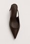 Women's High Heeled Faux Leather Stiletto Shoes 602 - 3