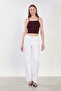 Women's Strappy Bubble Blouse - Plum - 3