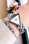 Triangle Case Gift Silver Color Women's Watch - Steel Band Japanese Machine Special Stylish Boxed Dkby2056C7 - 4