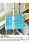Ice Cube Tray with Lid and Bin for Freezer, Easy Release 66 Nugget Ice Tray with Cover, Storage Container, Scoop. Perfect Small Ice Cube Maker Tray & Mold. Flexable Durable Plastic, BPA Free - 3