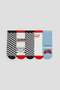 5-pack patterned socks