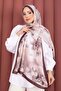 Floral Motif Shawl Series Brown - 2