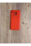 Huawei Nova 8İ Velvet/Suede Premium Silicone Phone Case (Red) - 2