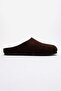 Vegone Men's Genuine Leather Slippers Brown Suede - 2