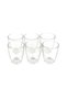Glass 260 ml Clear Glass Tumbler, 6 pcs - 2