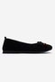 Women's Bowknot Ballerina Flats Black - 2