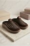 Women's Anatomical High Sole Brown Daily Slippers - 3