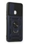 Ilkeshop New A15 Case with Pars Lens Ring Silicone (192809) - Navy Blue - 2