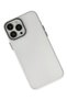 Ilkeshop New iPhone 14 Pro Case Modos Metal Cover (185012) - Transparent - 3