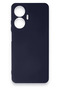Ilkeshop New Realme C55 Case First Silicone (192113) - Navy Blue - 3