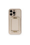 Ilkeshop New iPhone 14 Pro Max Case Coco Elit Cover (201206) - Gold