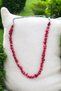 Coral Stone Necklace Original 1St Class Quality Natural Stone Necklace Steel Parrot Steel Chain Steel Metal - 8