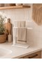 Countertop Paper Towel Holder Hand Towel Holder Bathroom Organizer - 4