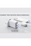 12W Fast Charging Dual USB Wall Charger Adapter with 2 USB Ports – Compact & Safe Power Adapter for Smartphones & Devices – White - 3