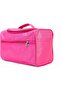 Travel Toiletry Organizer Bag, 3 Pocket inside, Lined Interior (Pink) - 2