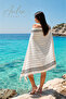 100% Cotton Peshtamal Turkish Towel Beach Towel Sand-Repellent Quick-Drying Beach Towel - 3