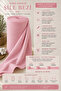 100% Cotton Şile Diaper Fabric Pink 145 cm Natural Wrinkled Summer Lightweight Fabric by the Meter - 3