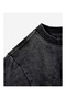 Washable Vintage Unisex Oversized T-Shirt with Touz Print - 4