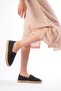 Women's Black Knitwear Jute Wrap Handmade Espadrille Fs44My01A - 4