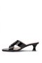 Elit Hml4092 Women's Heeled Slippers Black - 4
