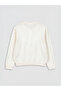 Esvab • Modern & Distinctive Zero Roba Collar Floral Knit Cardigan for Girls - 3