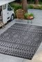 180X270 8-10 Persons Foldable Washable Camping Tent Mat Beach Picnic Straw Garden Carpet Rug - 3