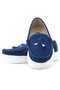 Rakerplus cobalt blue suede extra light children's moccasin shoes - 3