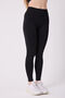 Comfy Model High Waist Gathering Seamless Leggings with Gathered Back - 4
