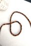 Certified 3 mm Faceted Amethyst Natural Stone Necklace - 2