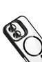 Zengemtx iPhone 16 Plus Cover with Remim Lens and Magsafe Stand (140354) - Black - 4