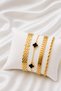 Gold Color Steel Bracelet Women's Bracelet Combination - 2