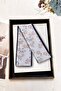 Shoe Basket Floral Patterned Double-Sided Silky Elegant Twilly Women's Scarf - 7