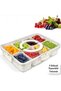 8-Compartment Crystal Breakfast Container and Organizer - 4