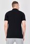 Men Sportswear Fit Short Sleeve Outdoor Polo Shirt, Black - 3